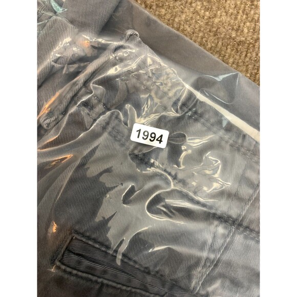 American Eagle Shorts Mens 30 Flat Front Lived In Chino Longer Length Cotton - Picture 9 of 9